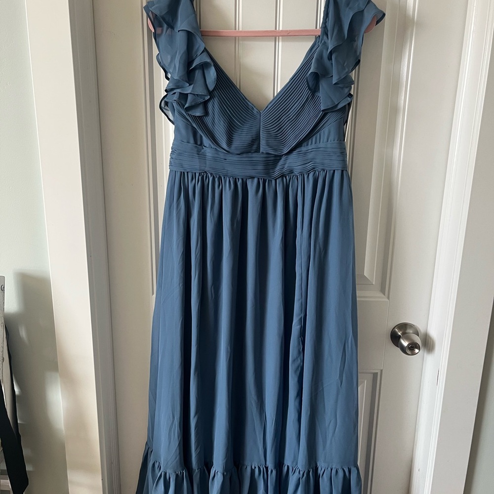 Birdy Grey Michelle Chiffon Bridesmaids Dress New With Tags Size M Twilight